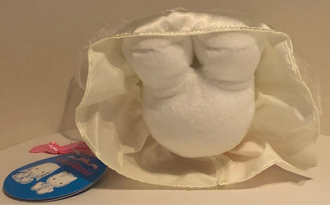 ハローキティ ぬいぐるみ ウエディング ドール 1999年 新品タグ付き