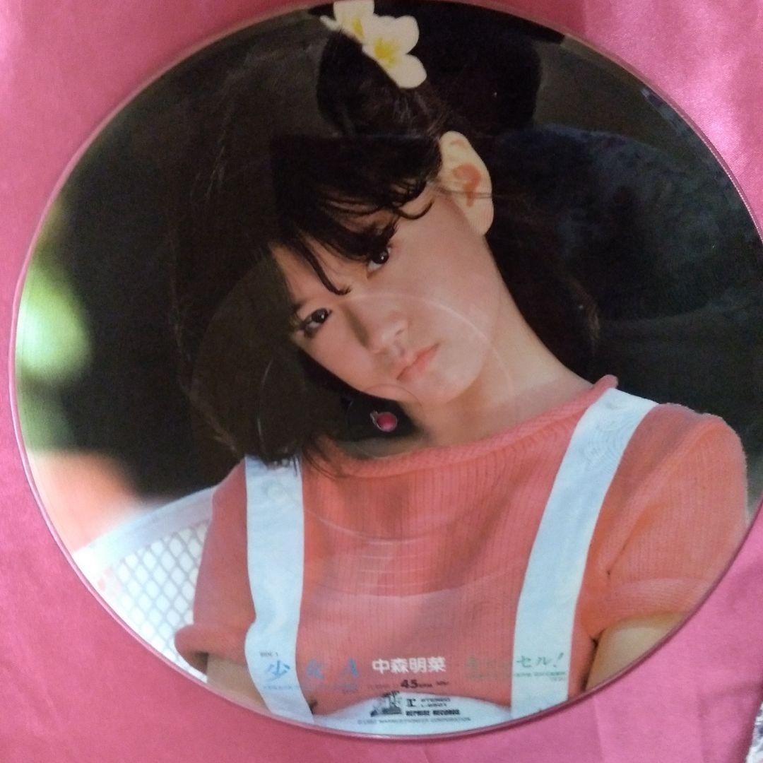 レコードLP 中森明菜 帯付き - メルカリ