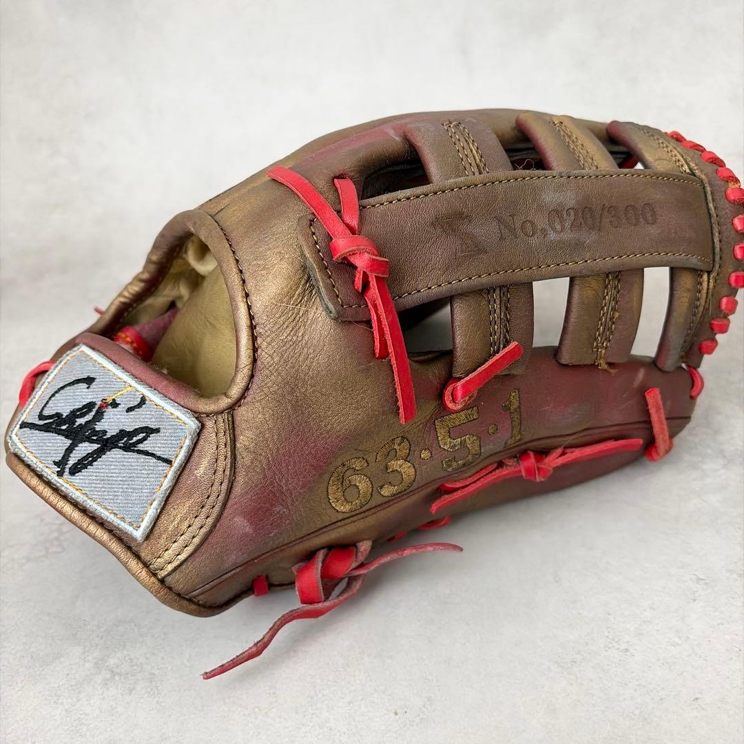 希少✨】新庄剛志 引退記念 メモリアルグローブ シリアル有り 限定300