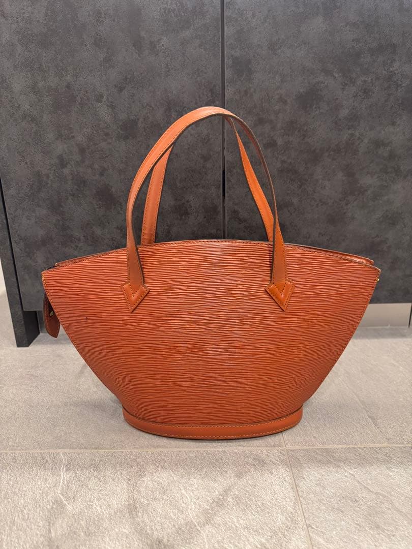 Louis Vuitton エピレザー トートバッグ オレンジ - メルカリ