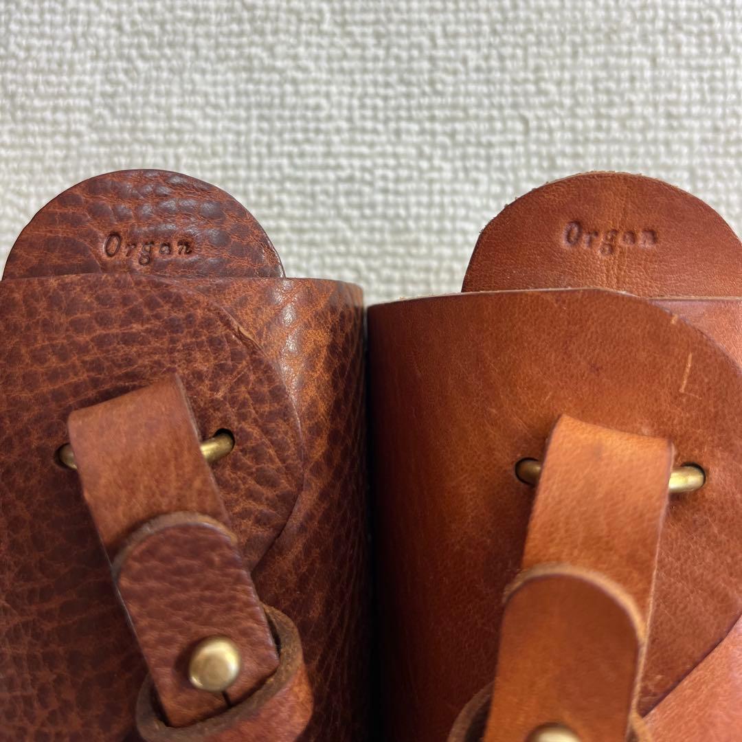 美品 organ オルガン ボトルホルダー 本革 水筒 HERZ 1個 - メルカリ