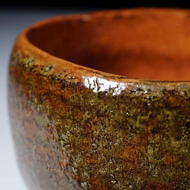 大樋年朗 飴釉茶碗 共箱 茶道具 大樋長左衛門 金沢 抹茶碗 - メルカリ