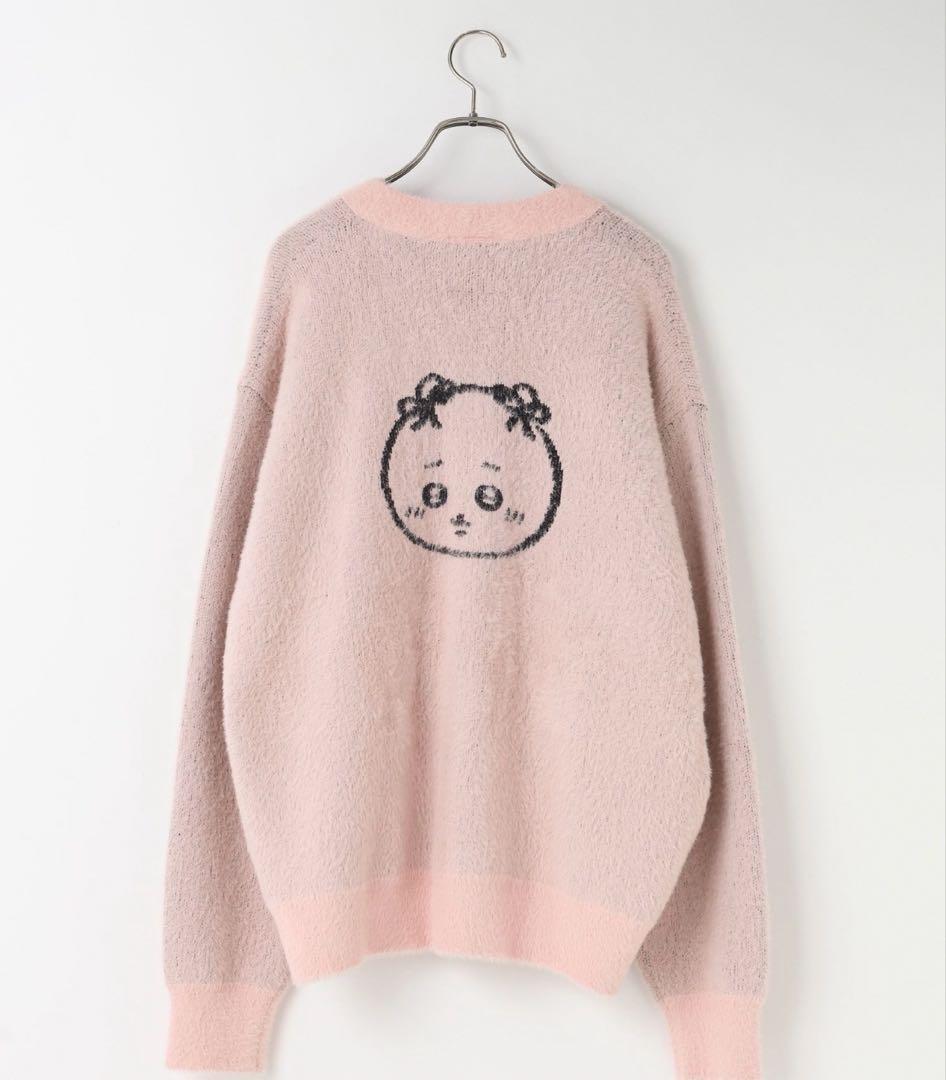 ローリーズファーム　ちいかわ　ニットカーディガン　ちいかわ ちいかわニットカーディガン（カーディガン/ボレロ）｜LOWRYS FARM