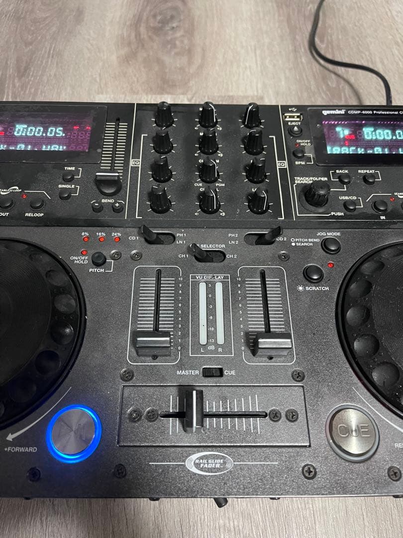 通電確認済】GEMINI ジェミニ CD プレイヤー CDMP-6000