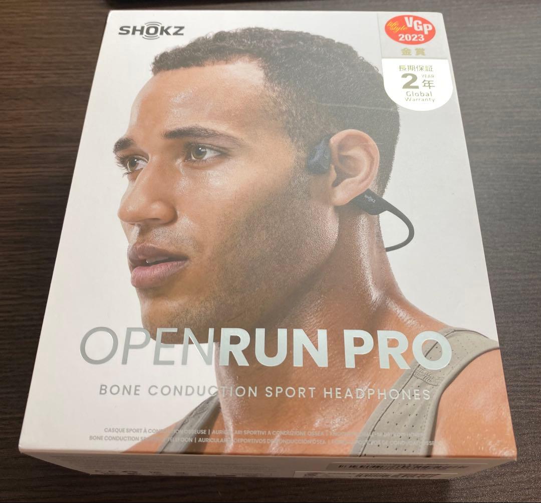 SHOKZ OpenRun Pro ブラック Amazon.com: SHOKZ OpenRun Pro-Bone Conduction Headphones, Open-Ear