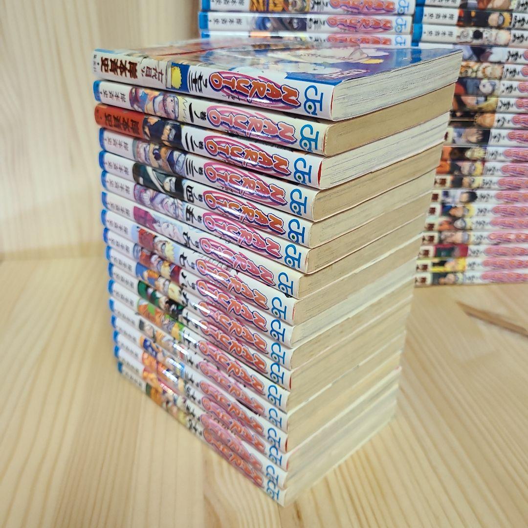 NARUTO―ナルト1-72 完結 全巻 + おまけ『陣の書』+『外伝』 - メルカリ