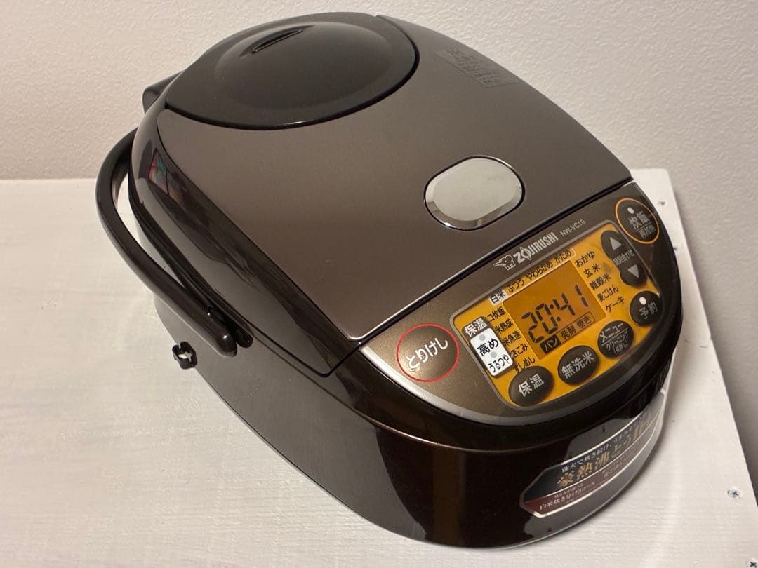 象印 IH炊飯ジャー (5.5合炊き) 極め炊き ブラウン　NW-VC10-TA 象印 極め炊き NW-VC10 価格比較 - 価格.com