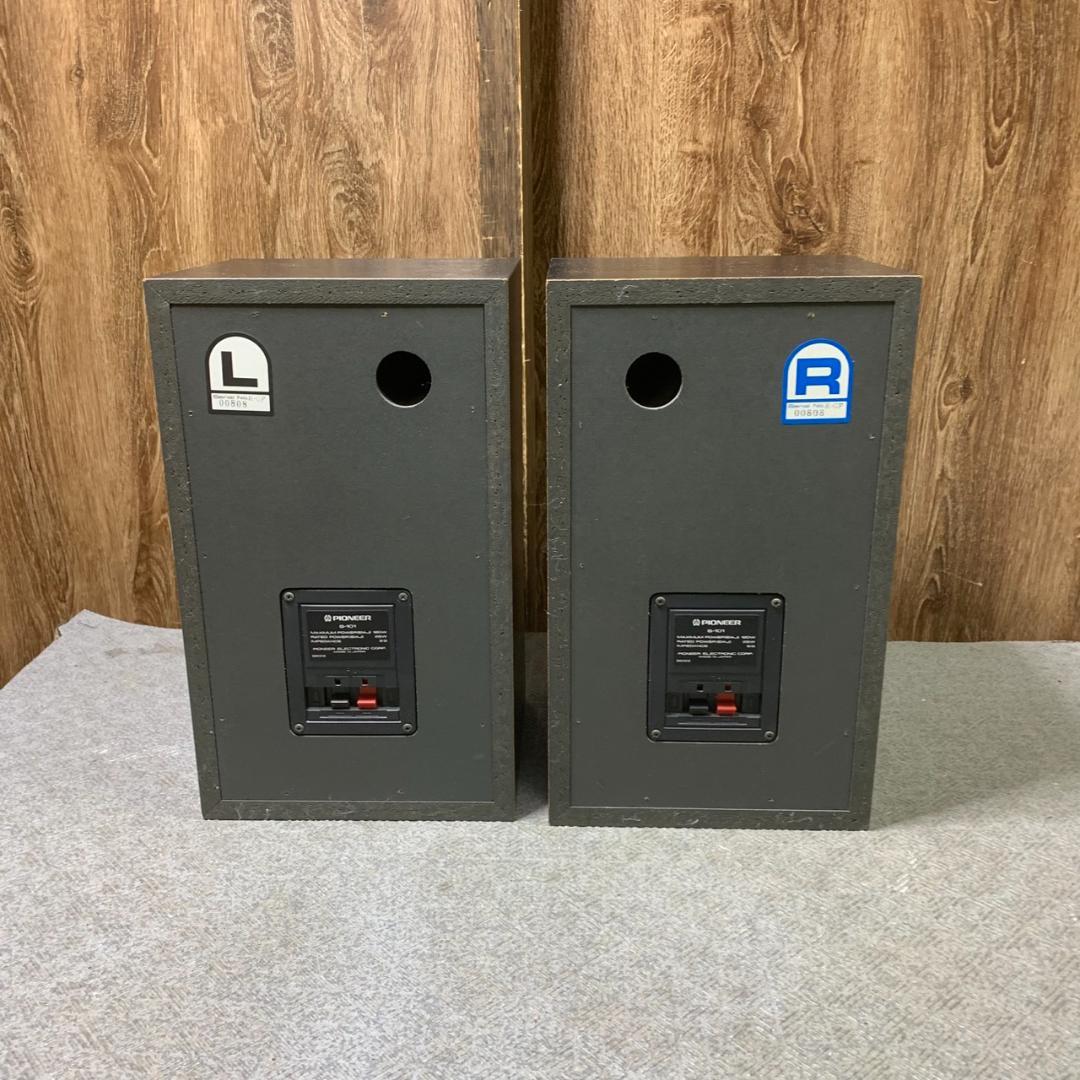 J778 PIONEER ペアスピーカー S-101 パイオニア - メルカリ