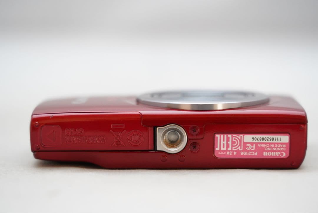 キャノン イクシー 160 5.0-40.0㎜ F=1:3.2-6.9 レッド