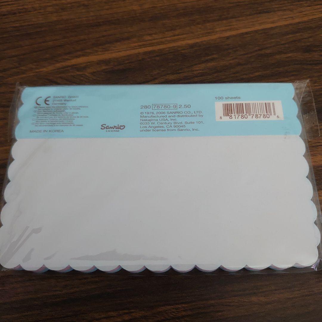 R*W様 新品未使用‪♡海外限定ハローキティエンジェルメモ‬