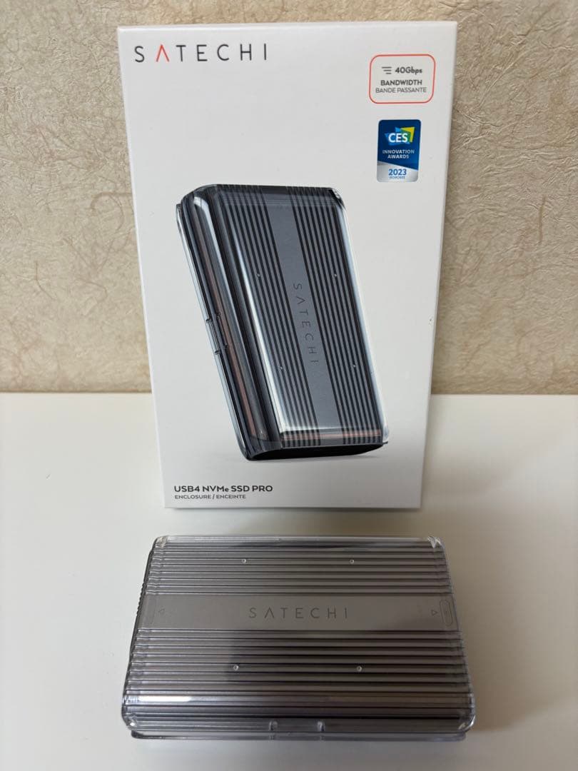 SATECHI USB4 NVMe SSD Pro エンクロージャー Amazon.com: Satechi M.2 Enclosure, USB4 NVMe SSD Pro Enclosure