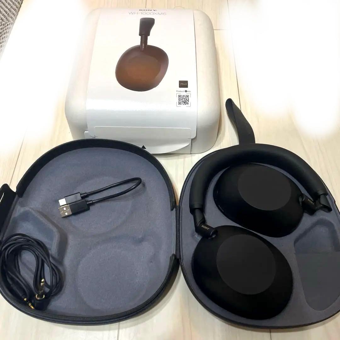 【最終値下げ】【美品】 SONY WH-1000XM6 ブラック Amazon.co.jp: ソニー(SONY)WH-1000XM6 ミッドナイトブルー