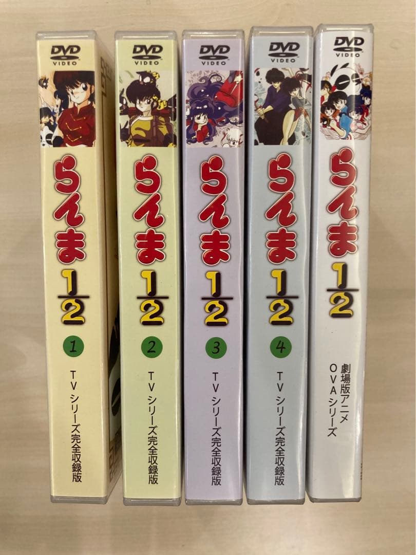 DVDセット らんま1/2 TV全+OVA+劇場版 - メルカリ