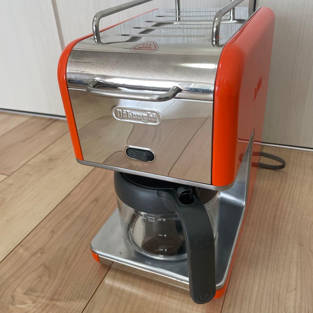 DeLonghi デロンギ コーヒーメーカー kMix オレンジ - メルカリ
