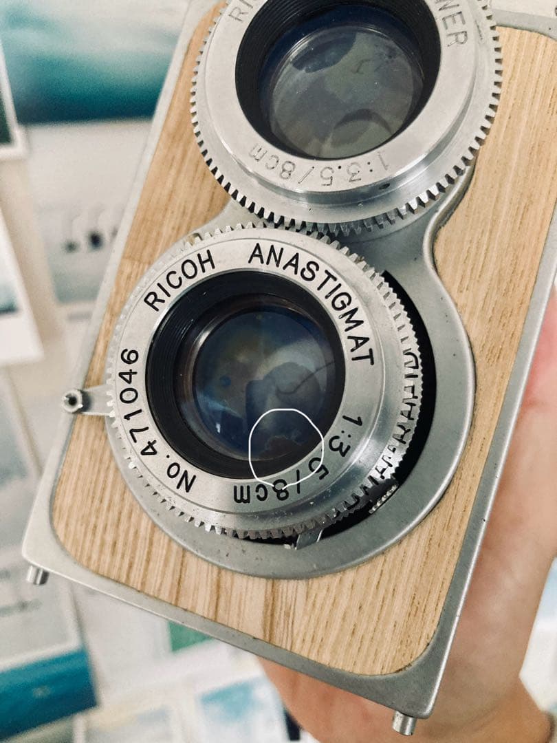 修理&カスタマイズ済】Ricohflex VII / 80mm F3.5 | 激安通販のイー