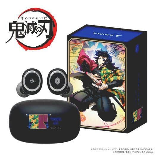 新品 鬼滅の刃 第二弾コラボ 富岡義勇モデル ワイヤレスイヤホン 受注