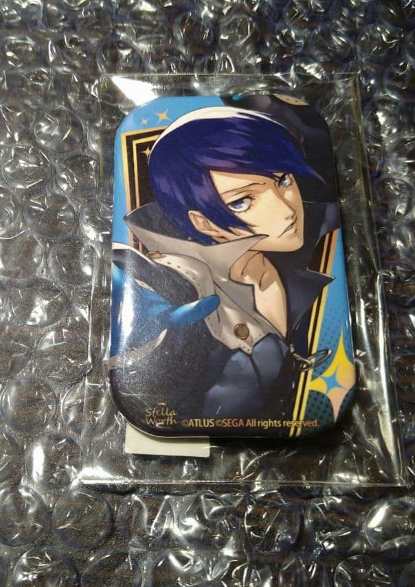 ペルソナ5 喜多川祐介 フォックス ステラワース 限定 缶バッジ - メルカリ