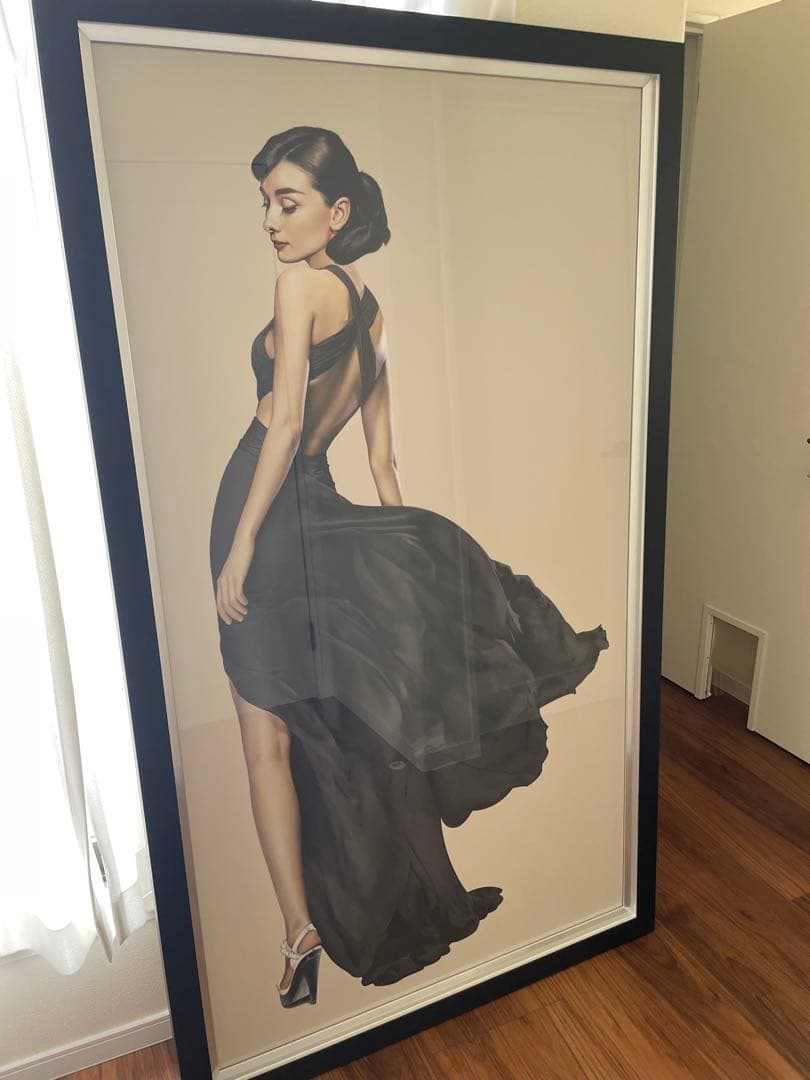 ⭐️728さん専用　KARE ピクチャーフレーム　オードリーヘップバーン ディーバ172x100cm フレームピクチャー ｜【KARE】ドイツの家具