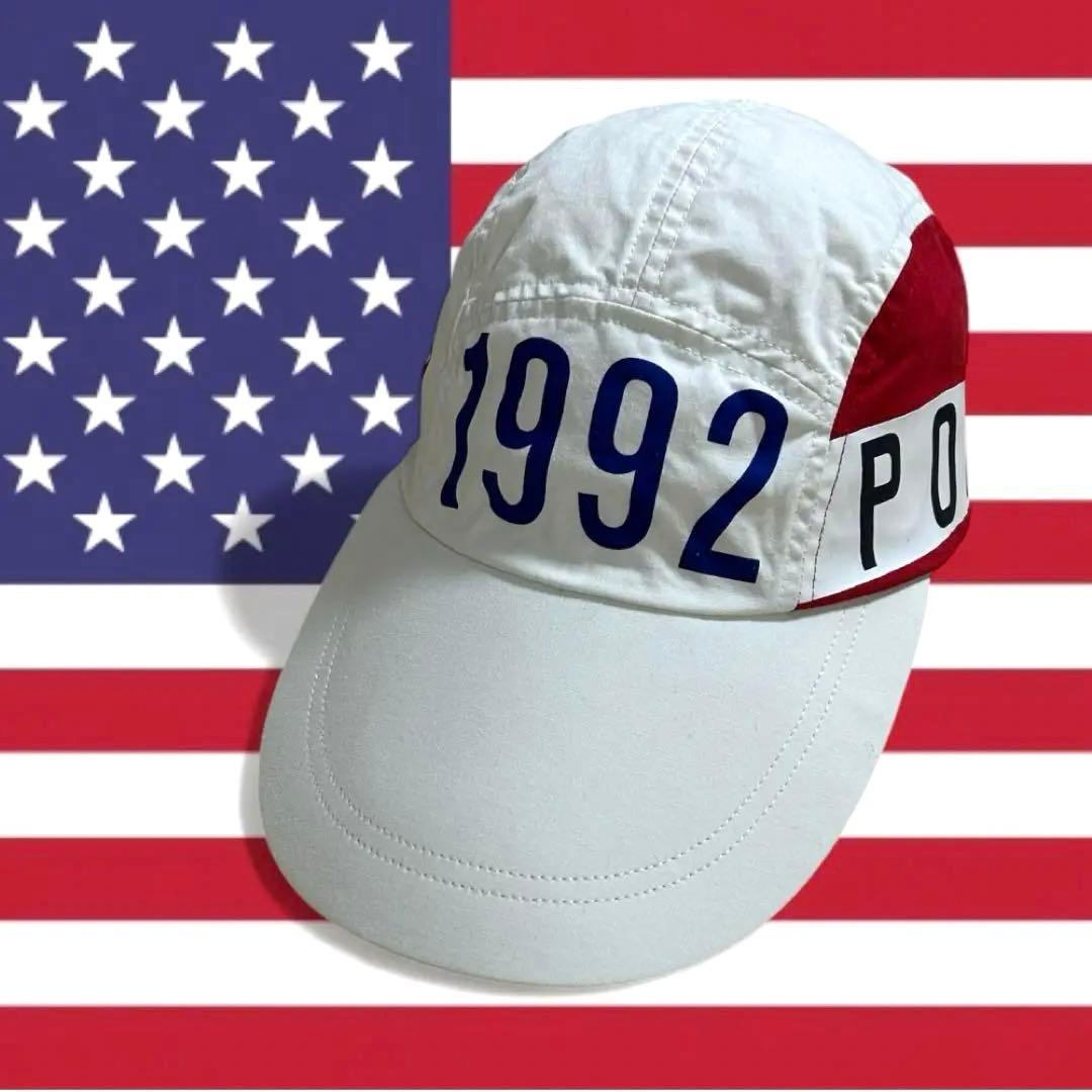 美品❗️Polo Stadium 1992 Long-Bill Cap 白 - メルカリ