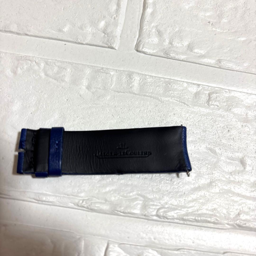 新品 ジャガールクルト オーストリッチ 替えベルト 青 21mm - メルカリ