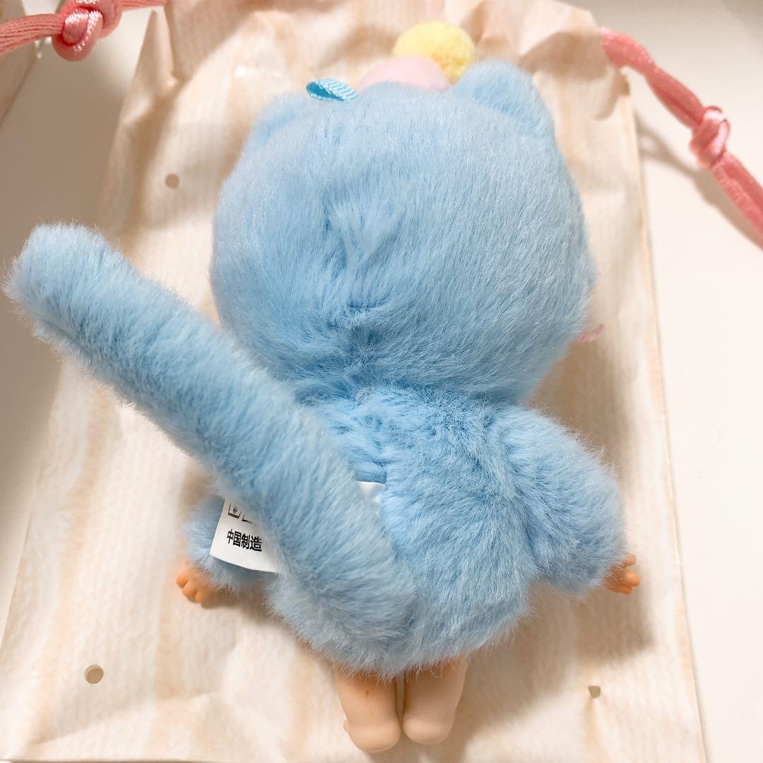 Baby Molly Pocket Friends ぬいぐるみペンダント 水色 - メルカリ