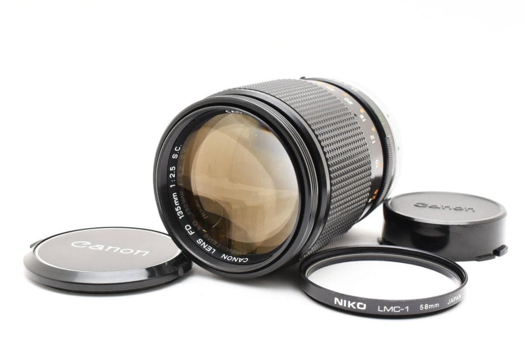 ★極上品★キヤノン Canon FD 135mm f2.5 S.C. #764 FD135mm F2.5 S.C. - キヤノンカメラミュージアム