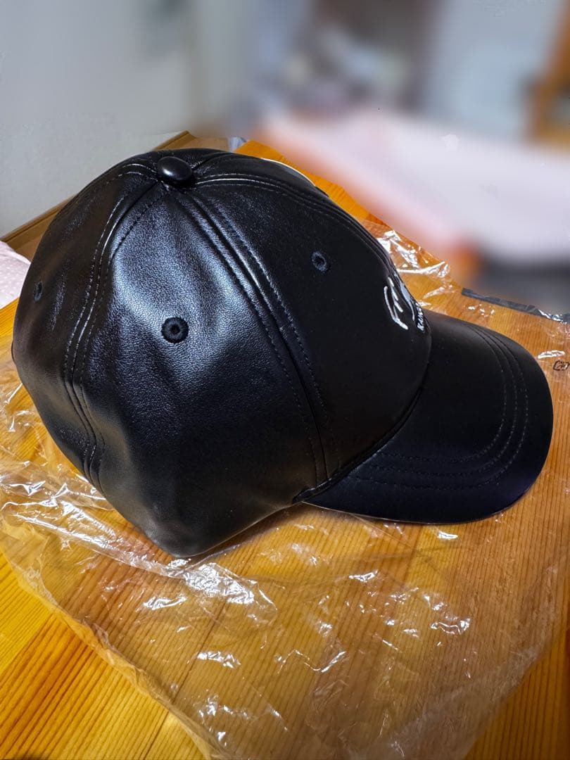 GADORO×KANGOL 高鍋限定 ブラックレザーキャップ ガドロ - メルカリ