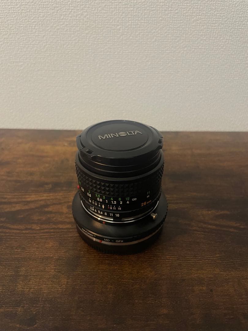 Minolta MC W.ROKKOR 28mm F2.8 / GFXアダプター - メルカリ