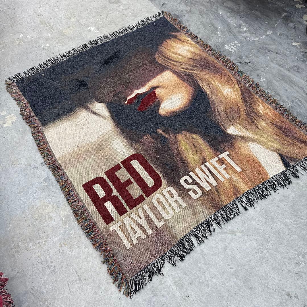 テイラースウィフト RED マルチカバー　ソファーカバー　ラグ　161x134