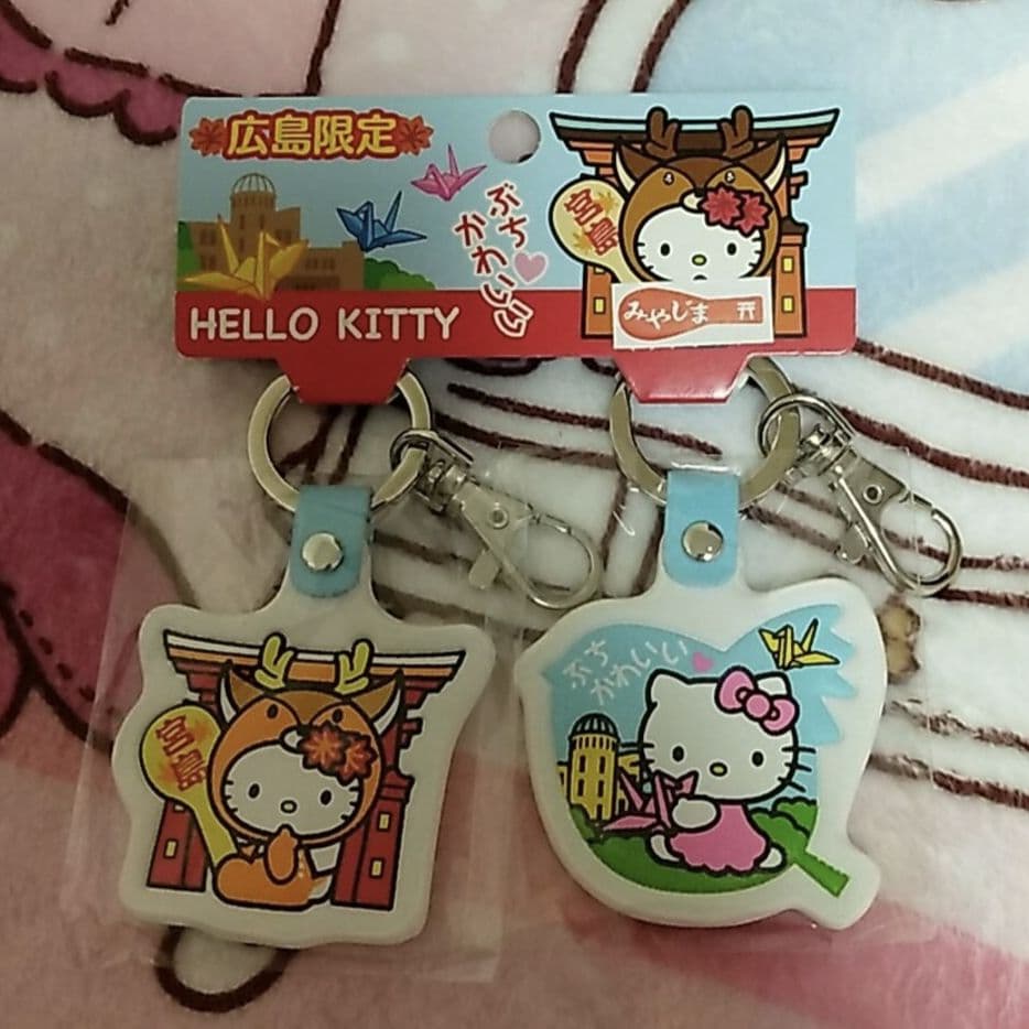 サンリオ ハローキティ ご当地キティ キーホルダー 広島 宮島 - メルカリ