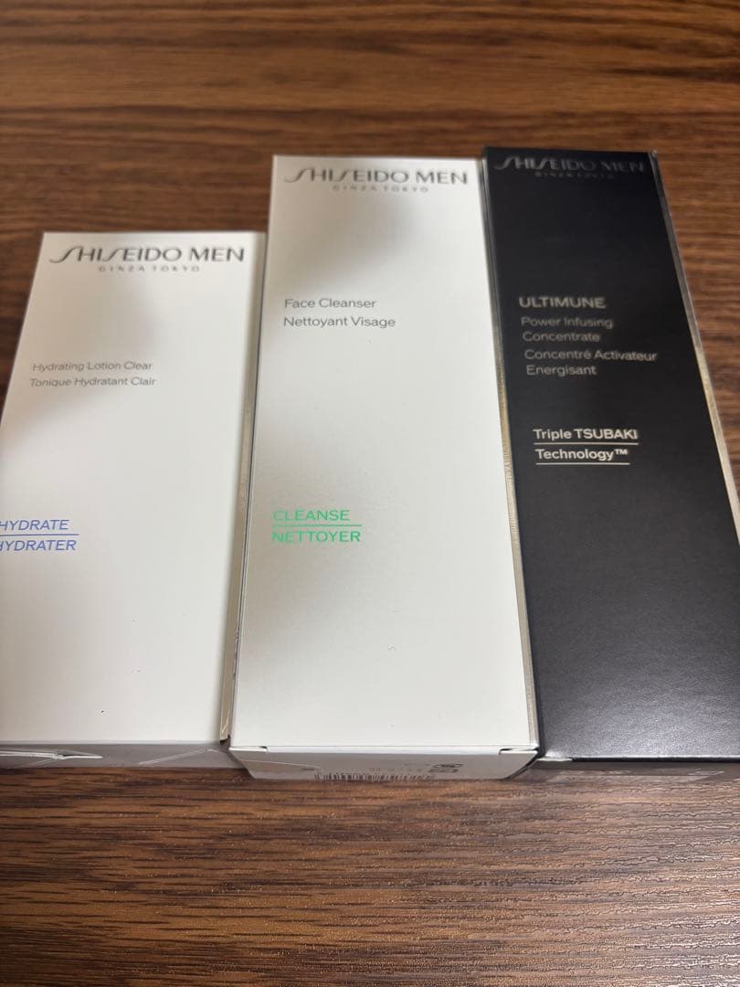 SHISEIDO MEN 洗顔料・保湿剤セット SHISEIDO MEN Face Cleanser 3個セット Shiseido Men Hydrating