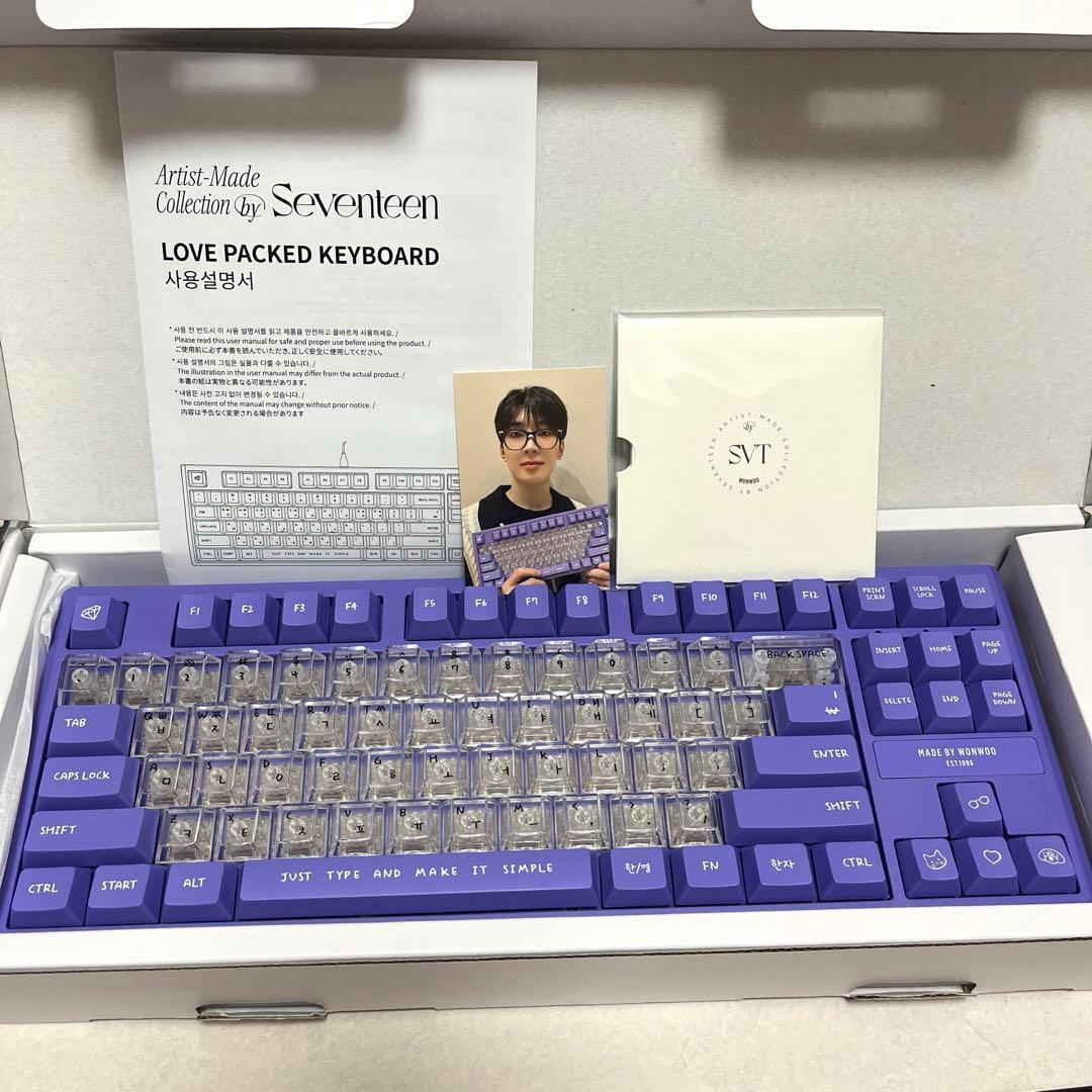 SEVENTEEN セブチ ウォヌ キーボード Artist Made - メルカリ