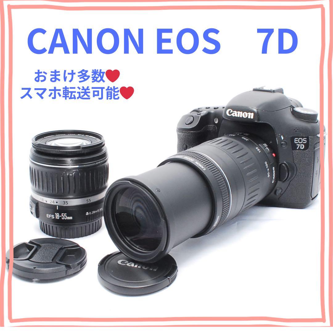 CFカードスマホ転送ケーブル付❤️Canon eos 7D❤️ハイアマチュア