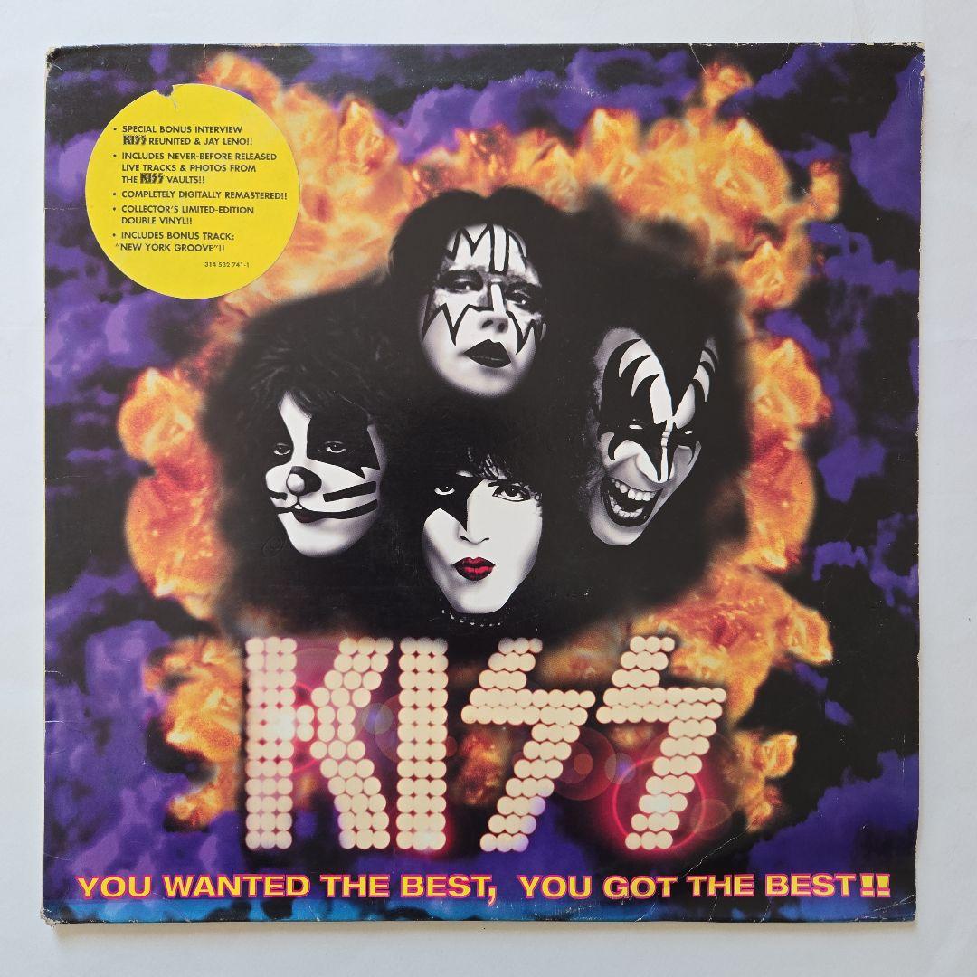 激レア！KISS YOU WANTED THE BEST〜2枚組LPレコード Amazon.co.jp: You Wanted The Best, You Got The Best!! by Kiss