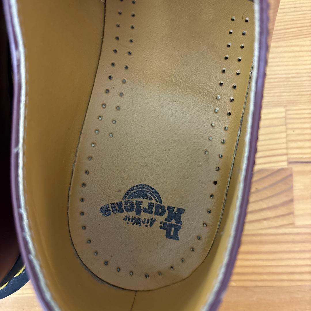 Dr. Martens バーガンディ レースアップシューズ