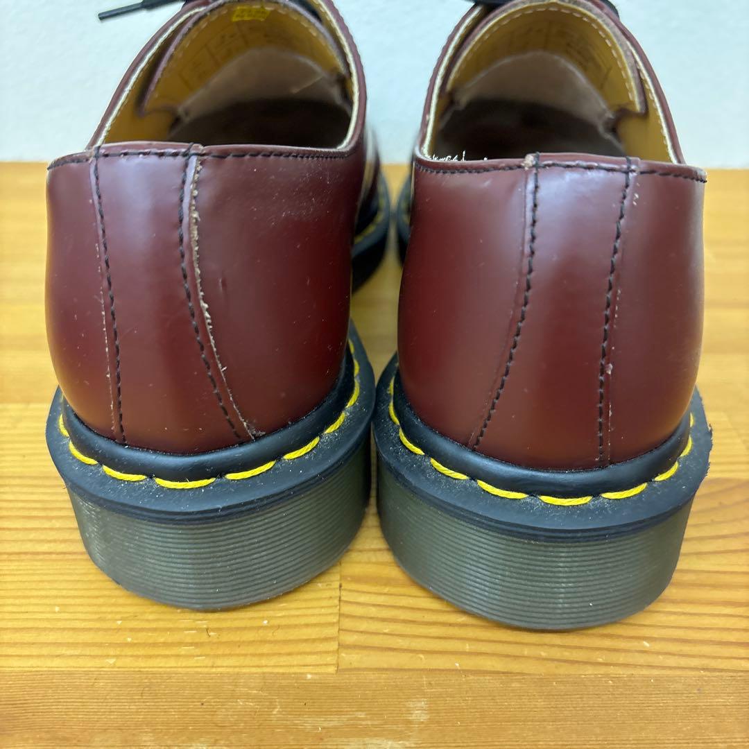 Dr. Martens バーガンディ レースアップシューズ