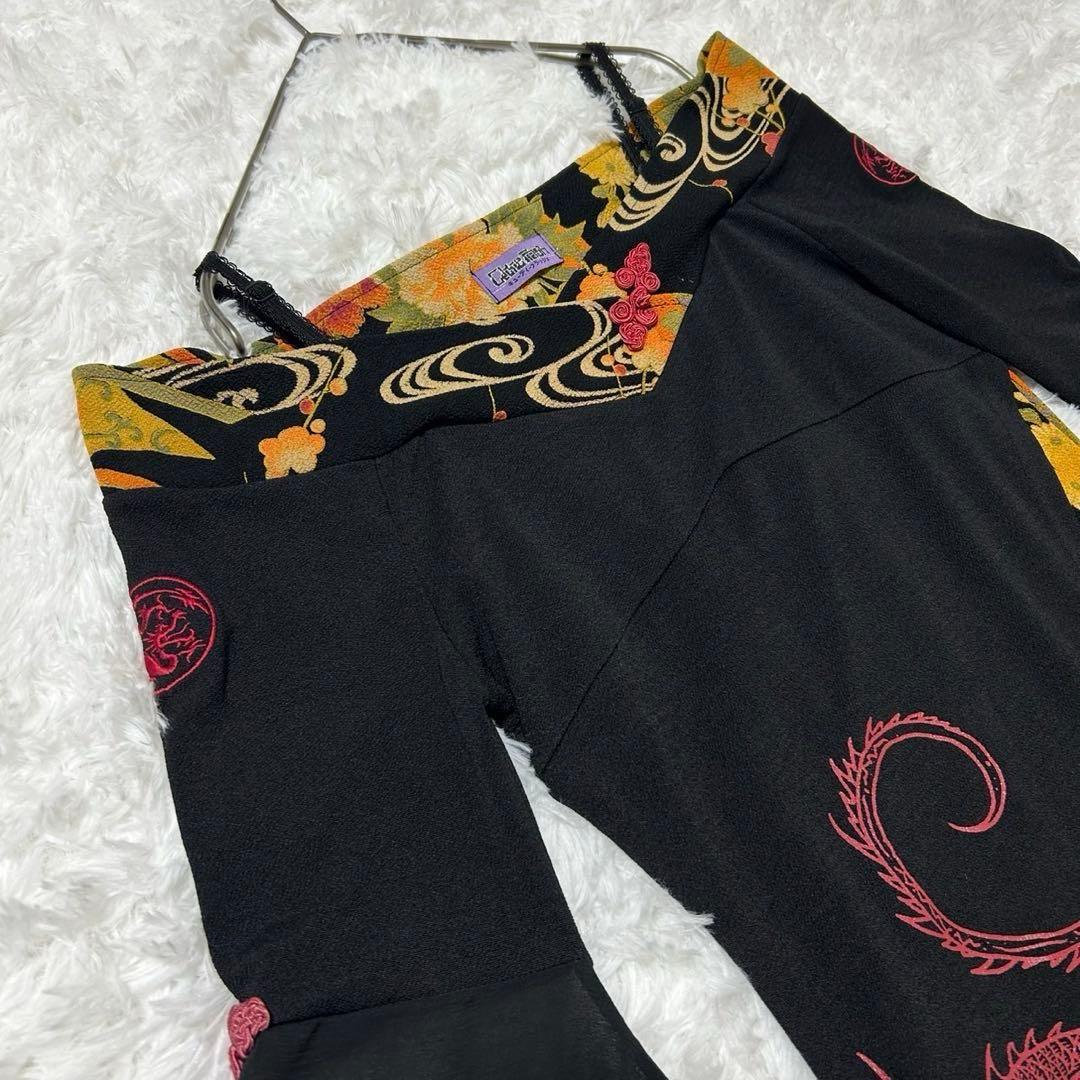 森田伸子 ♥キューティーフラッシュ♥チャイナ オフショルミニワンピース