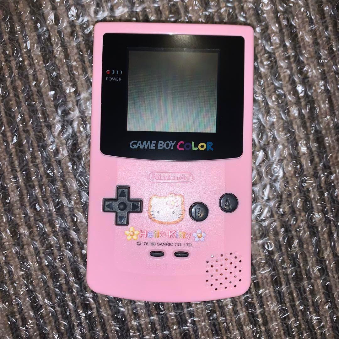 ゲームボーイカラー ハローキティ ☆ - メルカリ