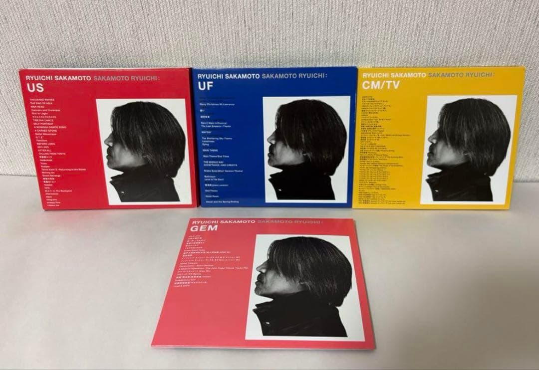 坂本龍一 『US』『UF』『CM /TV』 お宝CD『GEM』付き - メルカリ