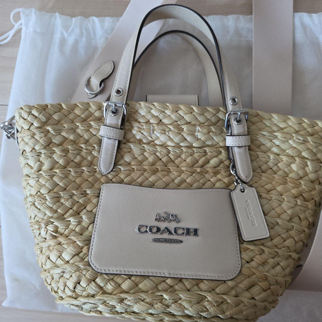 COACH ストロー 2way クロスボディバッグ C519