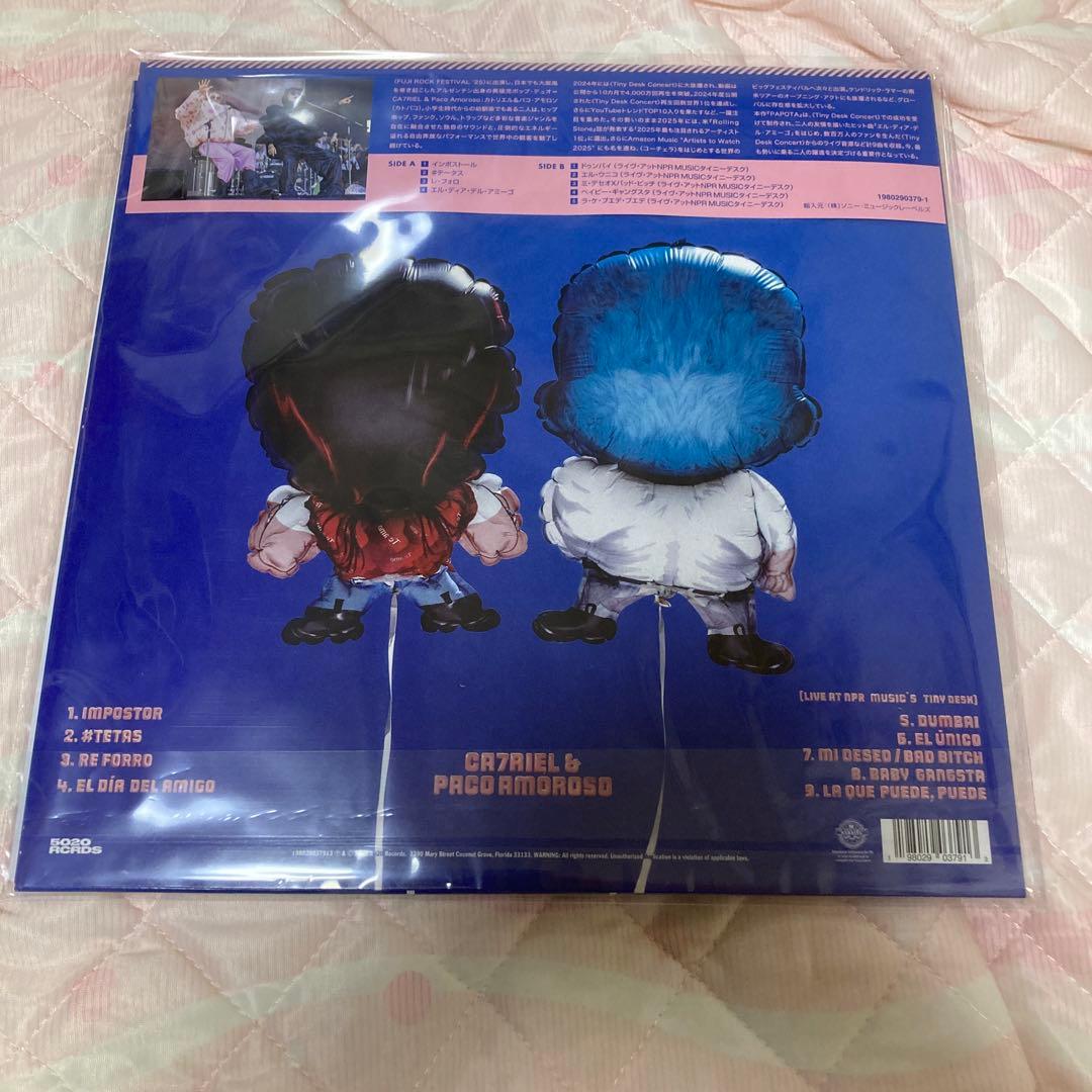 祝フジロックCA7RIEL & PACO AMOROSOカトパコ レコードLP - メルカリ