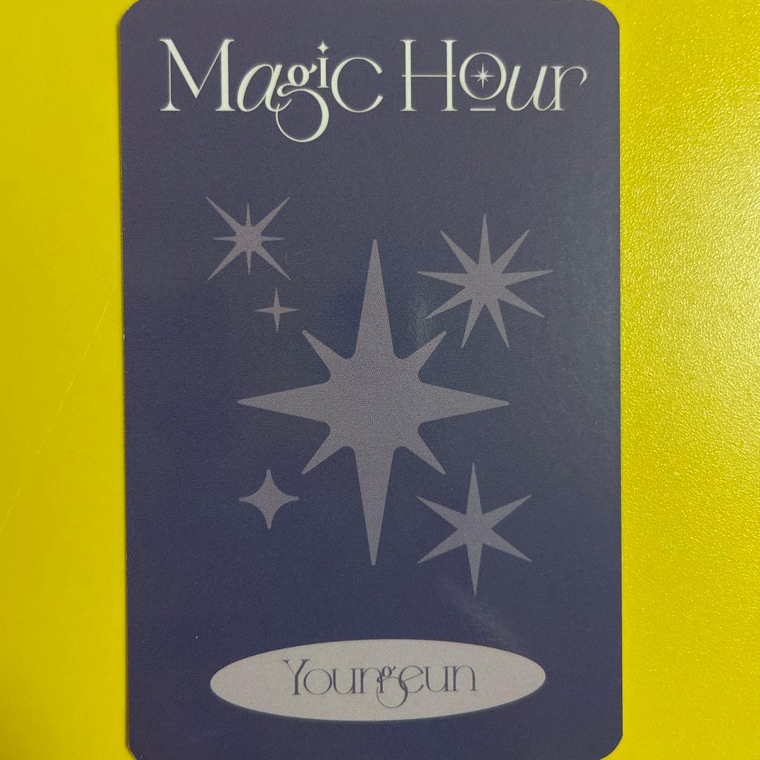 ヨンウン❤️限定トレカ kep1er ロッテワールド magic hour - メルカリ