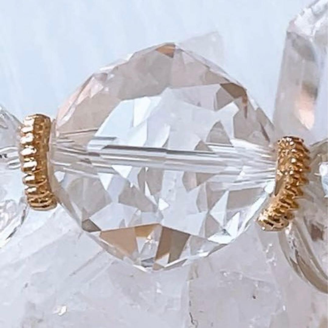 ラリマー 大玉18.3mm＆六芒星・ハート水晶キラキラ✧*。天然石