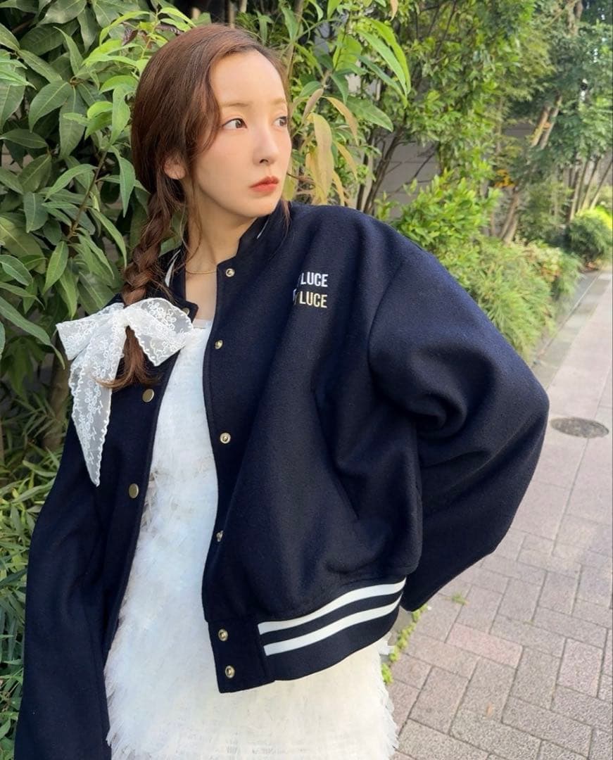 【完売品】Rosy Luce スタジアムジャケット 新品未使用 NOVELTY付き】UNISEX フェイクボアスタジャン – BUNNY APARTMENT