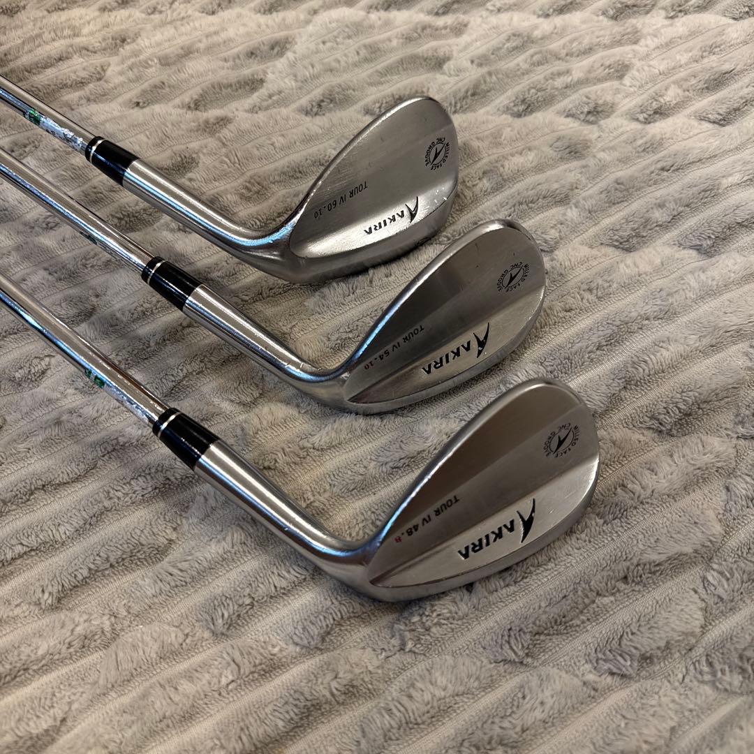 アキラプロダクト Tour Wedge IV 48° 54° 60°セット 製品情報 | AKIRA | アキラプロダクツ 公式ホームページ