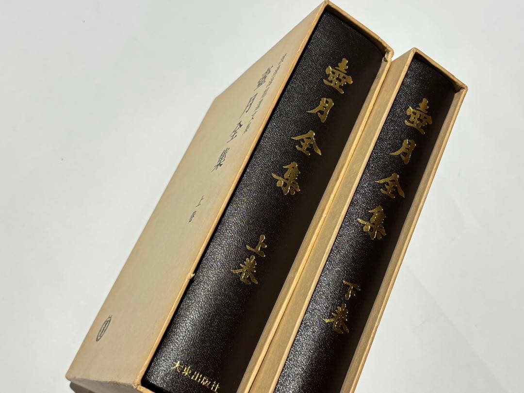 壷月全集 上下巻」渡辺海旭著 大東出版社 昭52 揃2冊|浄土宗 知恩院