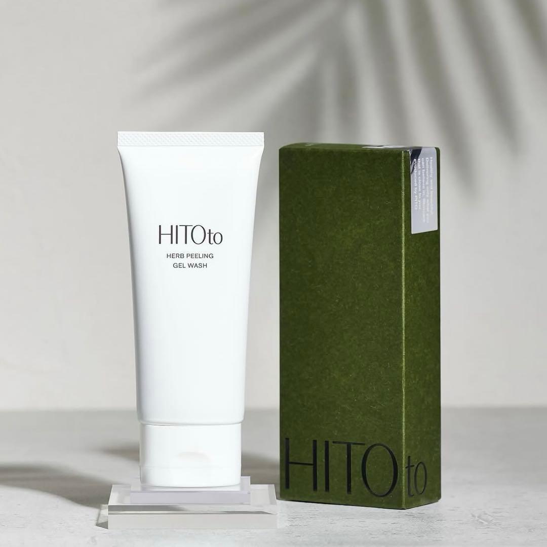 HITOto ハーブピーリングジェルウォッシュ（ジェル洗顔）100g×3個セット HITOto ハーブピーリングジェルウォッシュ（ジェル洗顔）100g×3個セット