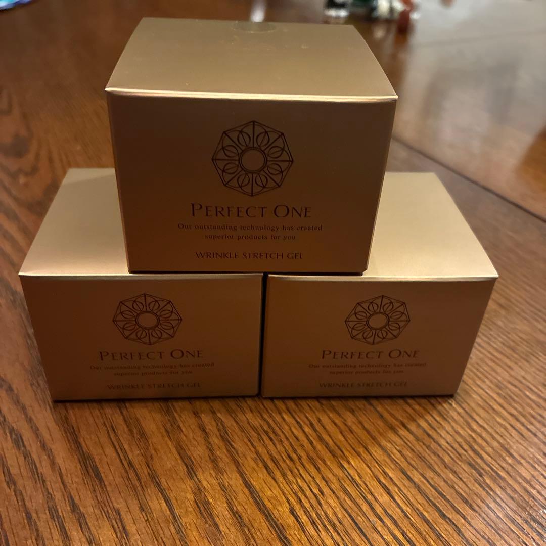 パーフェクトワン　薬用リンクルストレッチジェル 50g 3個セット 新日本製薬 パーフェクトワン 薬用リンクルストレッチジェル 50g