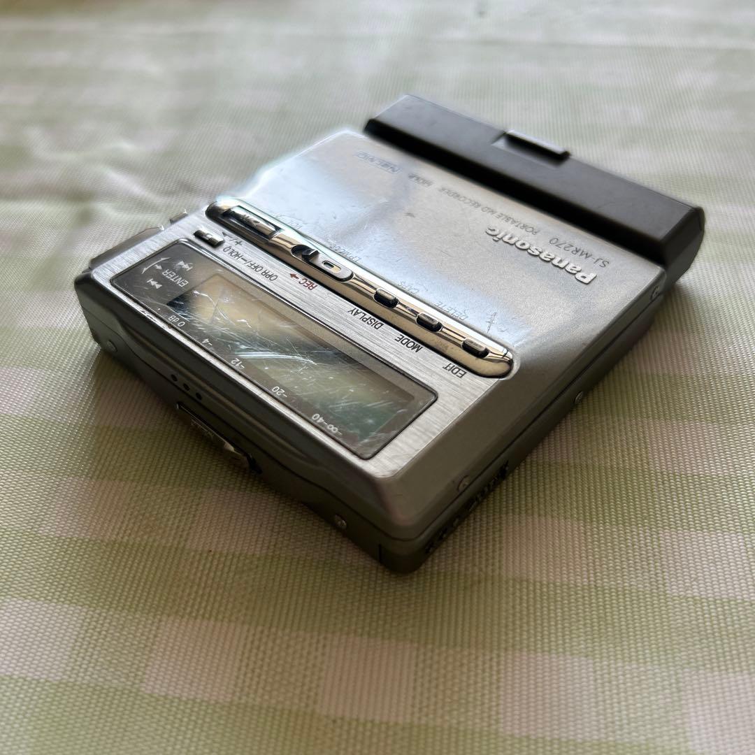 Panasonic SJ-MR270 ポータブルMDレコーダー - メルカリ