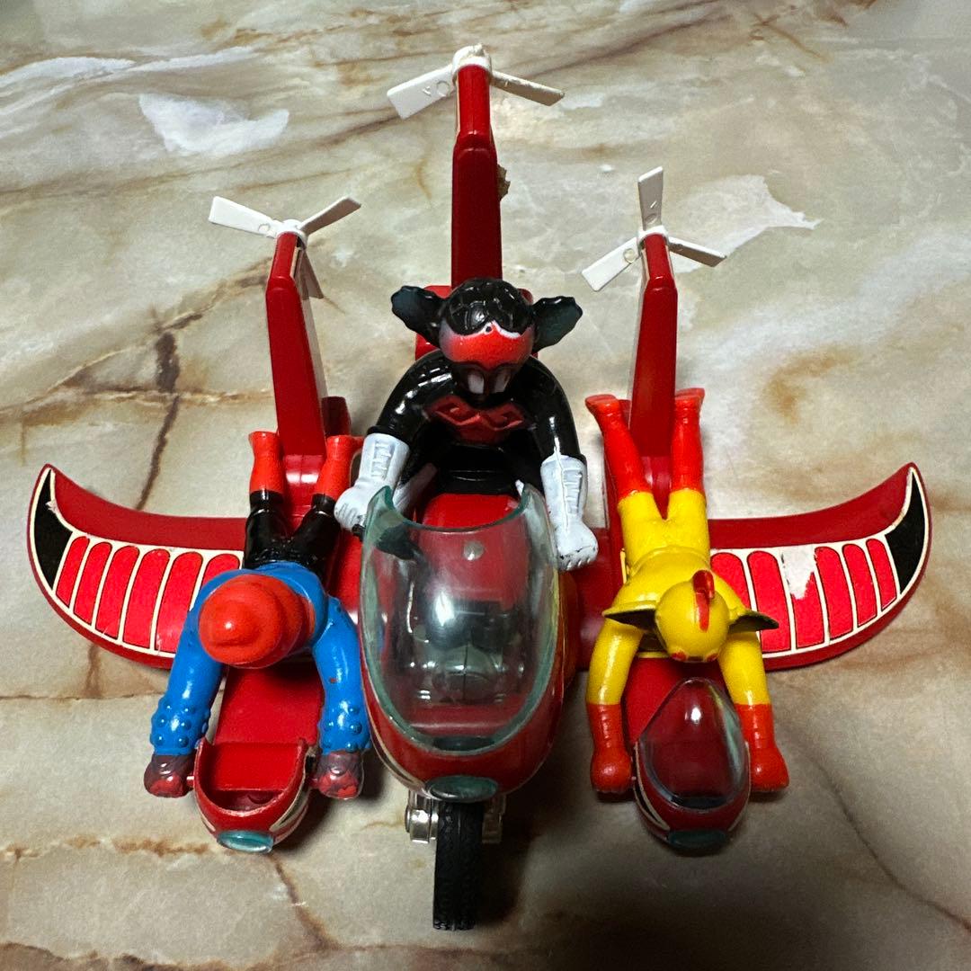 昭*和様 アクマイザー3 タカトクトイス 日本製 すすめ！ギャリバード号 ソフビ 6bc78f653603476919f82ec3363a3c